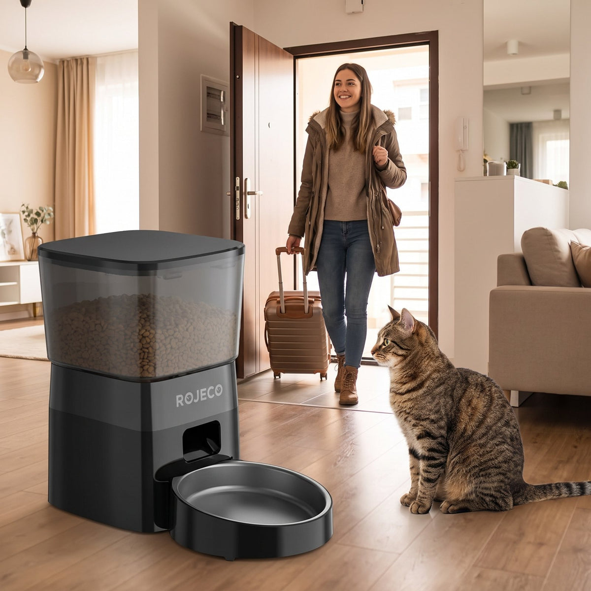 Distributeur de croquettes automatique Chatonome