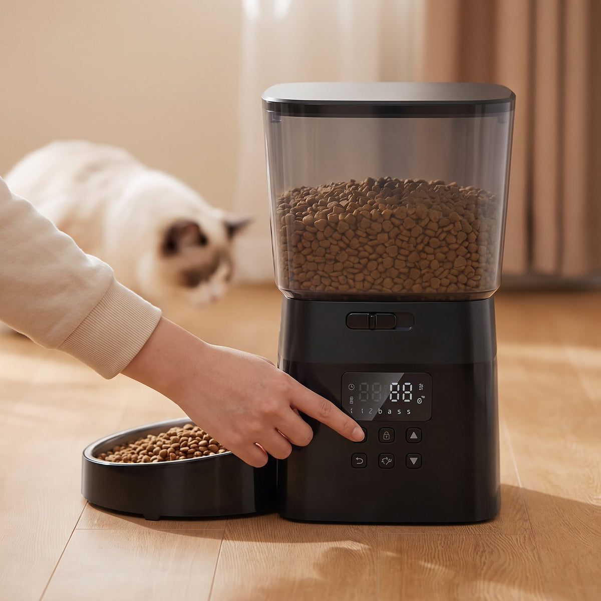 Distributeur de croquettes automatique Chatonome