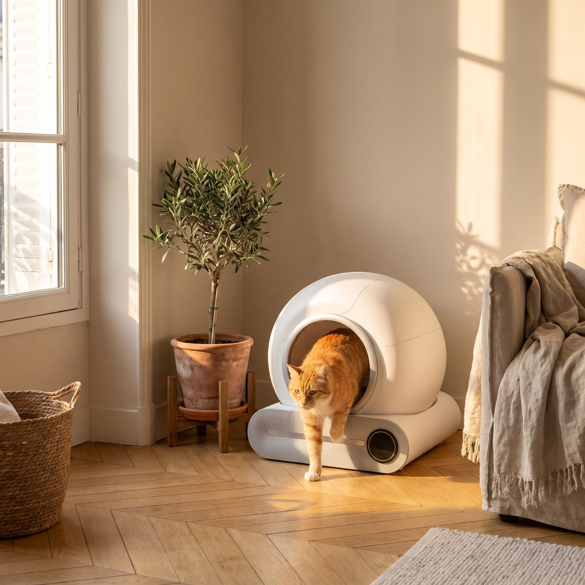 Litière autonettoyante Chatonome